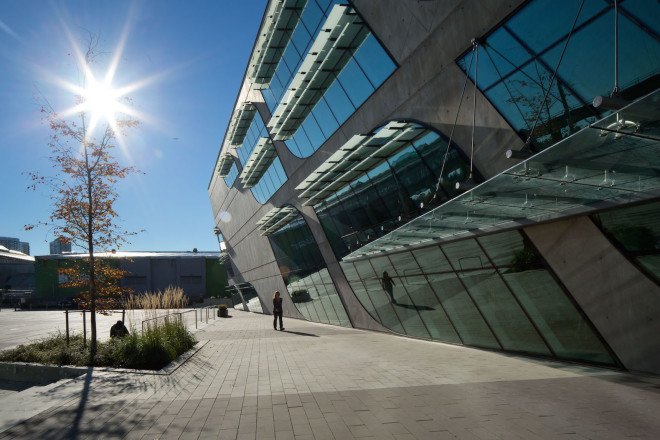 Surrey City Centre Library by Bing Thom Architects, LEED Gold Library, Surrey library, social media designed architecture, people designed architecture, modern library, eco-friendly library