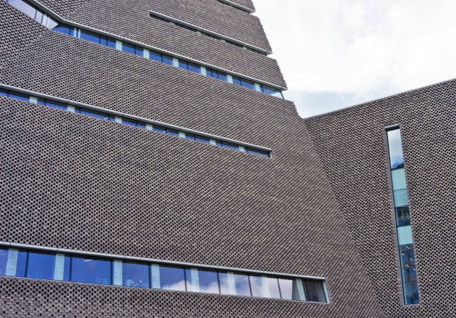 Tate Modern Switch House, Tate Modern, Switch House, Herzog & de Meuron, Switch House by Herzog & de Meuron, power station, former power station, oil tanks, art
