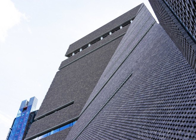 Tate Modern Switch House, Tate Modern, Switch House, Herzog & de Meuron, Switch House by Herzog & de Meuron, power station, former power station, oil tanks, art