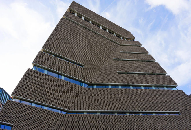 Tate Modern Switch House, Tate Modern, Switch House, Herzog & de Meuron, Switch House by Herzog & de Meuron, power station, former power station, oil tanks, art