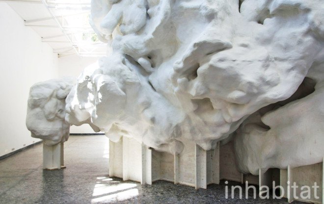 Christian Kerez, Venice Biennale, Venice Biennale 2016, Swiss pavilion, Switzerland Pavilion, Swiss architecture, Switzerland architecture, temporary pavilion, fiber-cement boards, cave-likeX Zurich, reporting from the front
