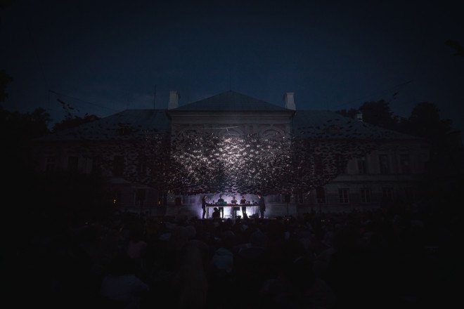 Nature Concert Hall 2016, Nature Concert Hall by Didzis Jaunzems Architecture, Nature Concert Hall bats, bat art installation
