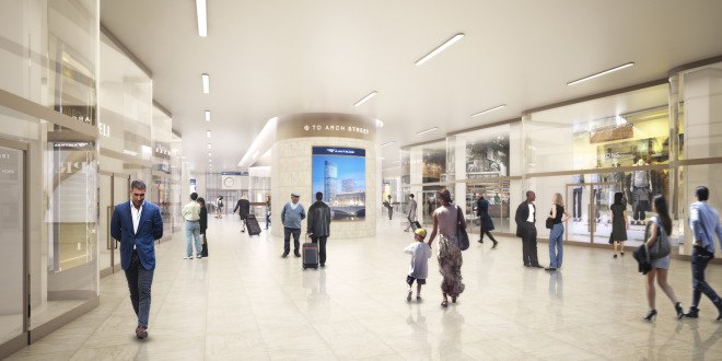 30th Street Station masterplan by SOM, 30th Street Station renovation, 30th Street Station masterplan,