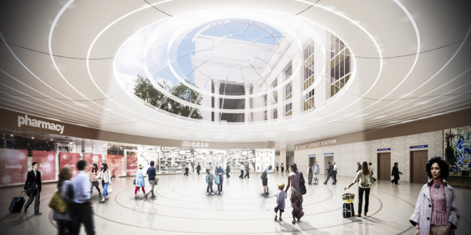 30th Street Station masterplan by SOM, 30th Street Station renovation, 30th Street Station masterplan,
