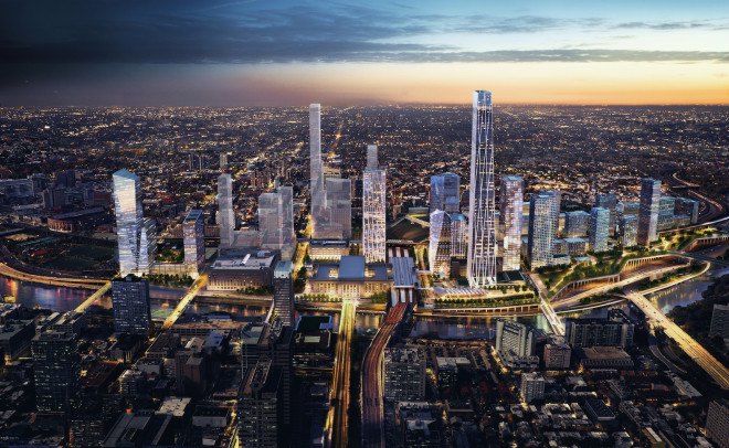 30th Street Station masterplan by SOM, 30th Street Station renovation, 30th Street Station masterplan,