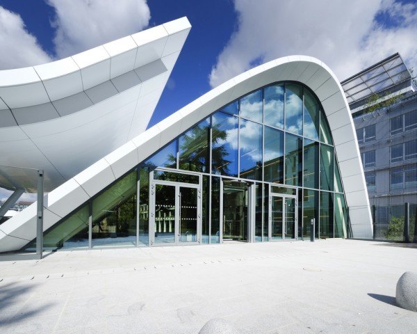 Arte Charpentier Architectes, vaulted arch roof, Evergreen Campus, Paris, innovative roof, metallic roof, Crédit Agricole, Montrouge