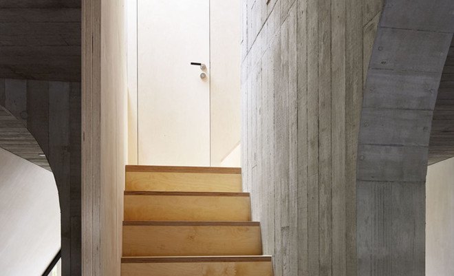 Freiluft Architektur, barn conversion, Switzerland, concrete, storage spaces, green conversion, green architecture