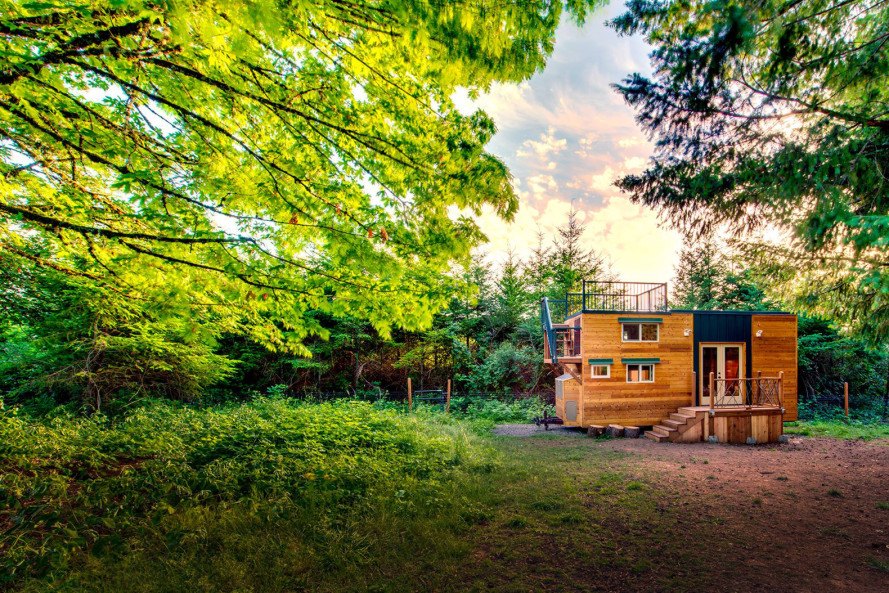 Basecamp Tiny House Wood Inhabitat Green Design Innovation 