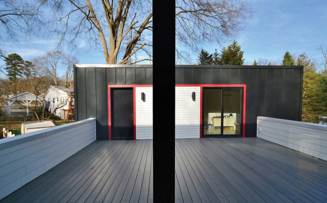 Blauhaus, North Carolina, geothermal energy, Stitch Design Shop, North Carolina Modernist Houses (NCMH), Matsumoto Prize Awards, green architecture, bamboo flooring