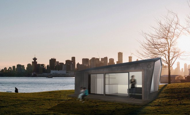 Cabin Spacey, solar power, Berlin, rooftop house, urban cabin, prefab, green architecture, sustainable materials, CABIN SPACEY Model Zero, Indiegogo house campaign, tiny homes