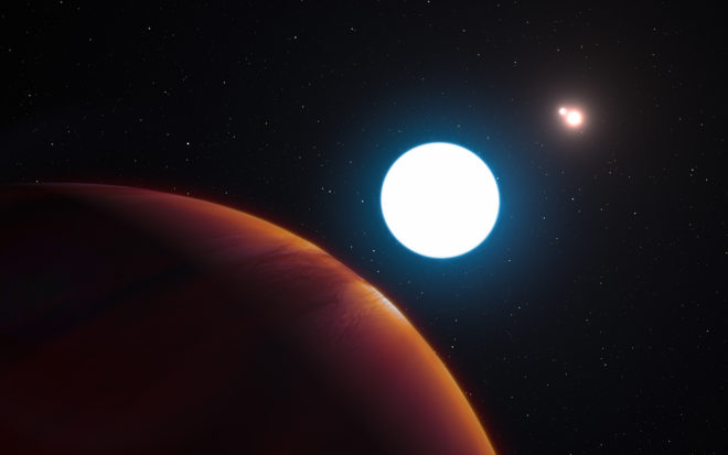 Planet, planets, exoplanet, exoplanets, European Southern Observatory, space, space discovery, space exploration, exoplanet discovery, HD 131399Ab, three suns, triple-star system, multi-star system, stars