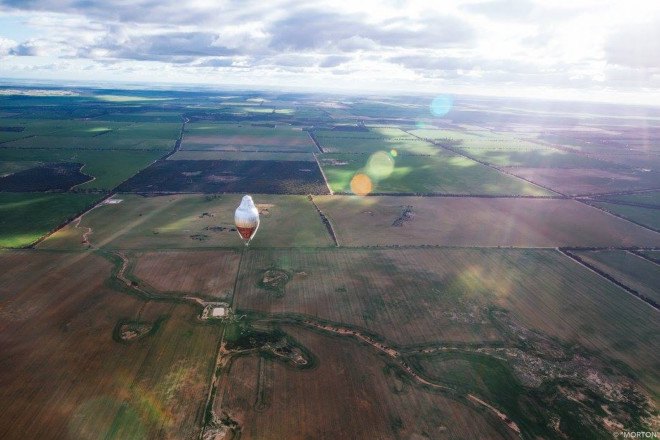 hot air balloon, ballooning, balloonist, solo round the world balloon trip, fedor Konyukhov, russia, australia, circumnavigation, world record, solo balloon flight