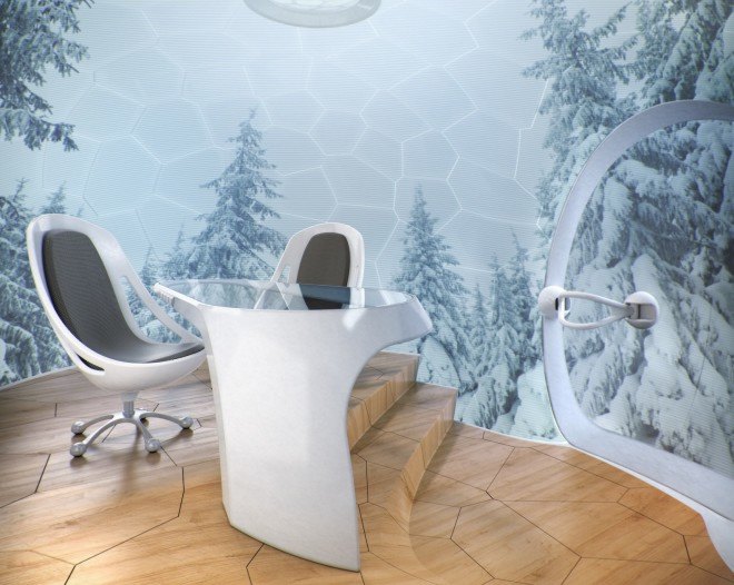 GreenPod Preorder the Future, GreenPod by Neste, Greenpod mobile workspace, egg-shaped architecture