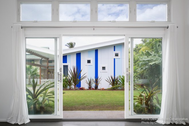 Hale Kilo I'a, Hale Kilo I'a by H-1 F+N Design-Build Collaborative, H-1 F+N Design-Build Collaborative, Chibi Moku, Hawaii, beach home, beach house, architecture, design, modern architecture, Hawaiian architecture, windows