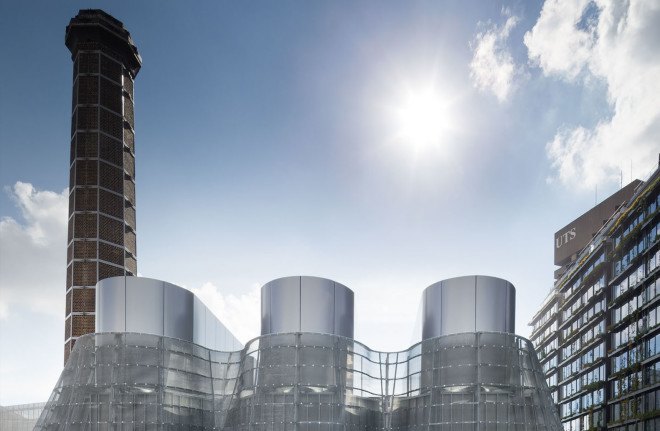 Irving Street Brewery, repurposed building, Tzannes architects, Sekisui House, Frasers Property, power plant, Sydney, mixed-use development, green architecture
