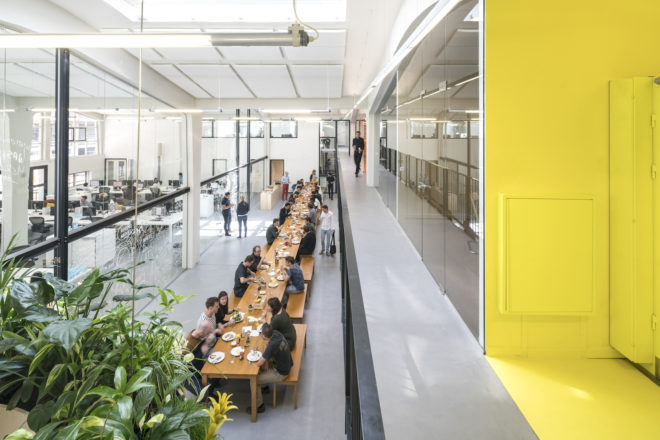 MVRDV House, MVRDV at Het Industriegebouw, Het Industriegebouw offices, Het Industriegebouw adaptive reuse, adaptive reuse in Rotterdam,