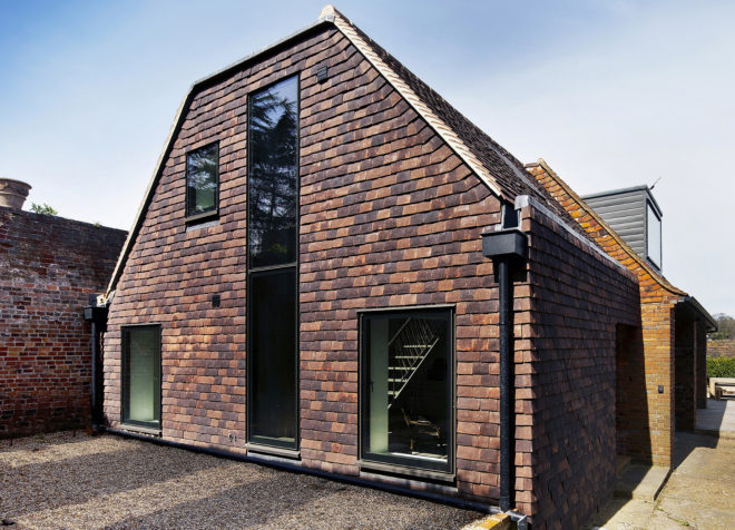 st johns ambulance, east sussex architecture, marta nowicka & co, Marta Norwicka, Vojteck Ketz, st johns rye, english architecture, reclaimed wood, exposed brick