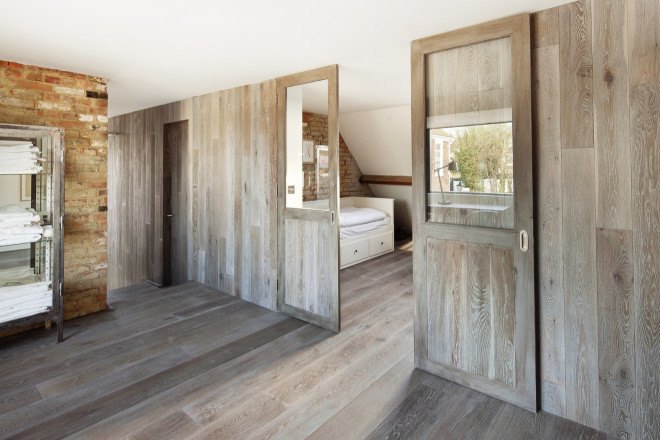 st johns ambulance, east sussex architecture, marta nowicka & co, Marta Norwicka, Vojteck Ketz, st johns rye, english architecture, reclaimed wood, exposed brick
