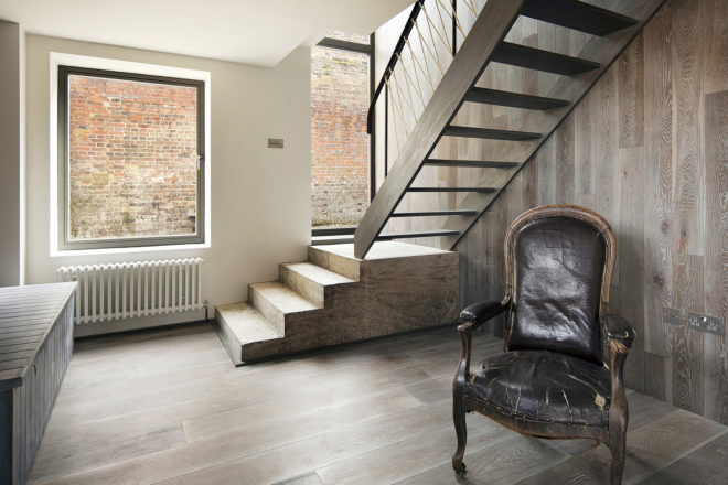 st johns ambulance, east sussex architecture, marta nowicka & co, Marta Norwicka, Vojteck Ketz, st johns rye, english architecture, reclaimed wood, exposed brick