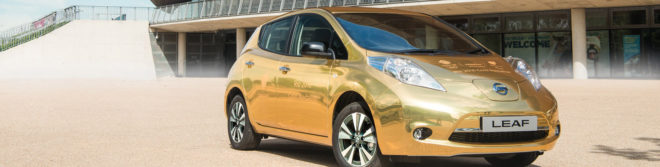 nissan leaf, gold nissan leaf, rio olympics, rio 2016, 2016 summer olympics, 2016 olympics, gold medal, 2016 rio gold medalist