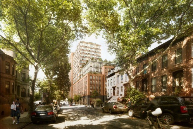 COOKFOX architects, 535 Carlton, nyc architecture, nyc condos, Vanderbilt condos, green roof, atlantic yards, pacific park condos, pacific park complex, landscape architecture, Thomas Balsley Associates, Atlantic Yards, brooklyn condos, Pacific Park, urban design, brooklyn design, prospect park condos