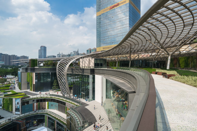 Parc Central by Benoy, Parc Central architecture, Parc Central greenry, Parc Central sustainability, Parc Central Guangzhou, Parc Central Guangdong, Transit Oriented Development China