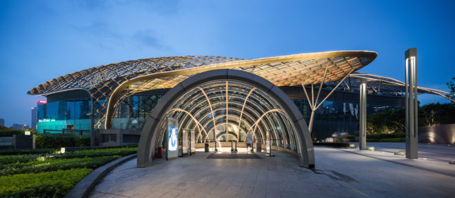 Parc Central by Benoy, Parc Central architecture, Parc Central greenry, Parc Central sustainability, Parc Central Guangzhou, Parc Central Guangdong, Transit Oriented Development China