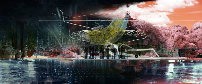 Piezo-Powered public transport, Belgrade, Piezoelectric Trolleybus Gardens, Margot Krasojevic, energy-efficient transport, piezoelectricity, piezoelectric cells, energy from movement, green infrastructure, green design