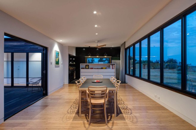 Prefab Farmhouse on French Island by Ecoliv, Prefab farmhouse by Ecoliv, prefab offgrid architecture, off-grid farmhouse in Australia