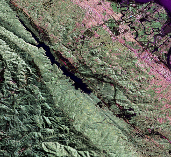 San Andreas fault, San Andreas, fault, fault line, earthquake, earthquakes, tides, moon, sun, science, scientific study