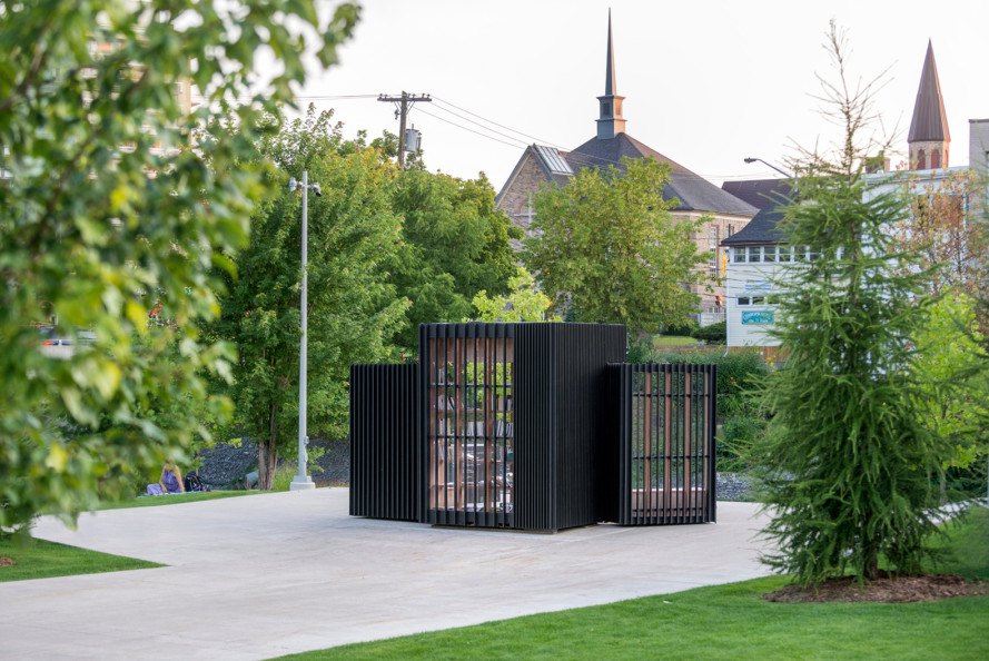 Atelier Kastelic Buffey, story pod, canadian architecture, solar power, led bulbs, community architecture