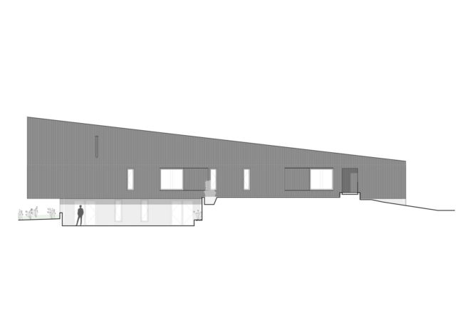 studio bark, black barn, barn, english home, english countryside, suffolk, gable, charred timber, passive house, off grid, net zero, sustainable house, self-sustaining, solar power