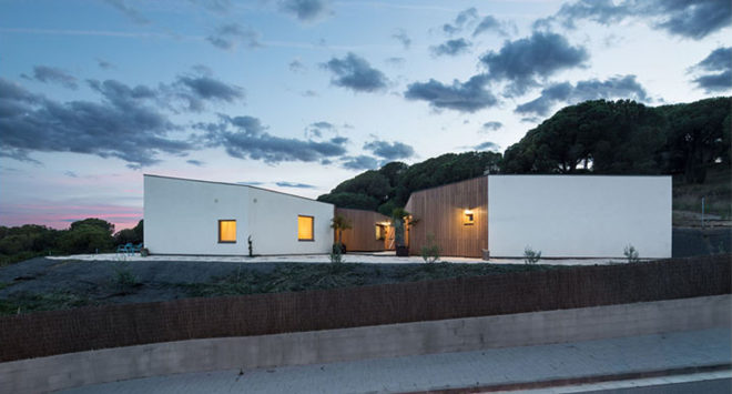 Zero Energy RM Passive House, zero-energy house, Spain, Calderon Folch Sarsanedas, timber cladding, zero-energy, Passivhaus, Passivhaus standard, reduced environmental footprint, green architecture, wooden terrace