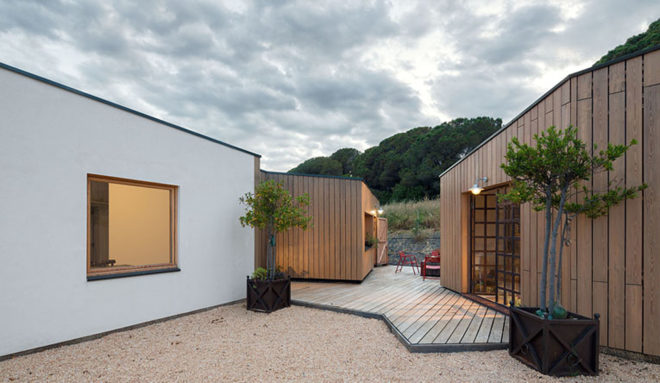 Zero Energy RM Passive House, zero-energy house, Spain, Calderon Folch Sarsanedas, timber cladding, zero-energy, Passivhaus, Passivhaus standard, reduced environmental footprint, green architecture, wooden terrace