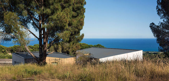 Zero Energy RM Passive House, zero-energy house, Spain, Calderon Folch Sarsanedas, timber cladding, zero-energy, Passivhaus, Passivhaus standard, reduced environmental footprint, green architecture, wooden terrace