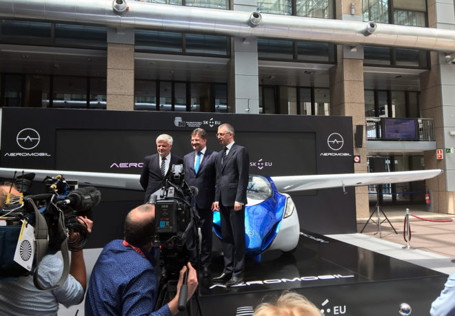 aeromobil, aeromobil 3.0, flying car, europe, brussels, slovakia, flying cars, flying vehicles, small aircraft, personal aircraft