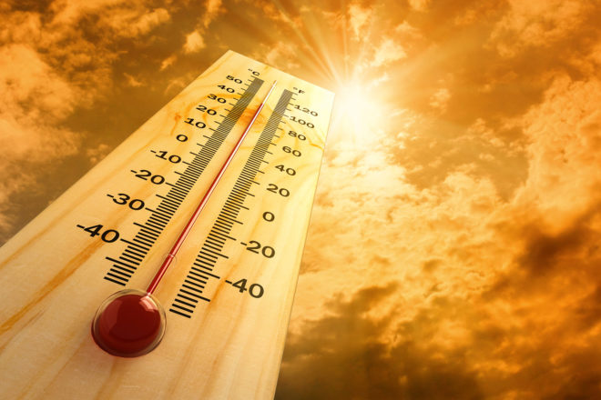 noaa, heat wave, summer, high temperatures, heat map, weather forecast, predicted high temperatures, noaa hrrr model