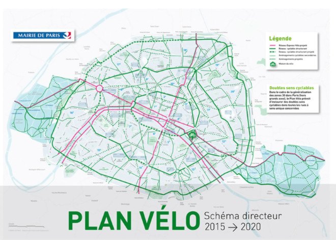 paris, bike highway, france, pollution, smog, cyclists, biking, biking to work, bicycles, bike lanes, traffic