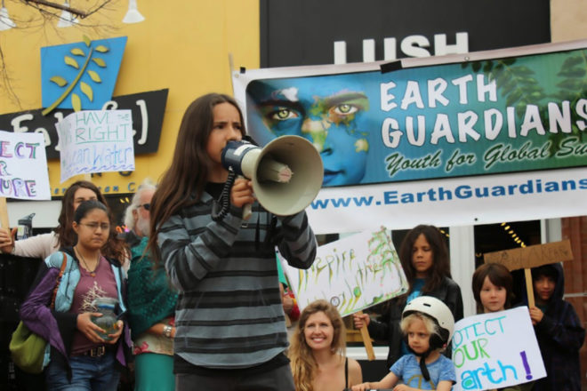 Xiuhtezcatl Martinez, Earth Guardians, climate change, petitions, activism, teen activists, environmental activism, fossil fuels, 2016 presidential election, donald trump, hillary clinton