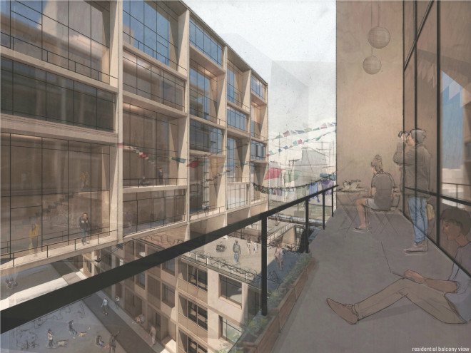 Association of Collegiate Schools of Architecture, timber architecture, Timber in the City, Urban Habitat Competition, rainwater harvesting, Buddy Burkhalter, Mingjun Yin, and Connor Irick, University of Washington, green design, eco design, sustainable design, Parsons the New School of Design, timber buildings, clt panels