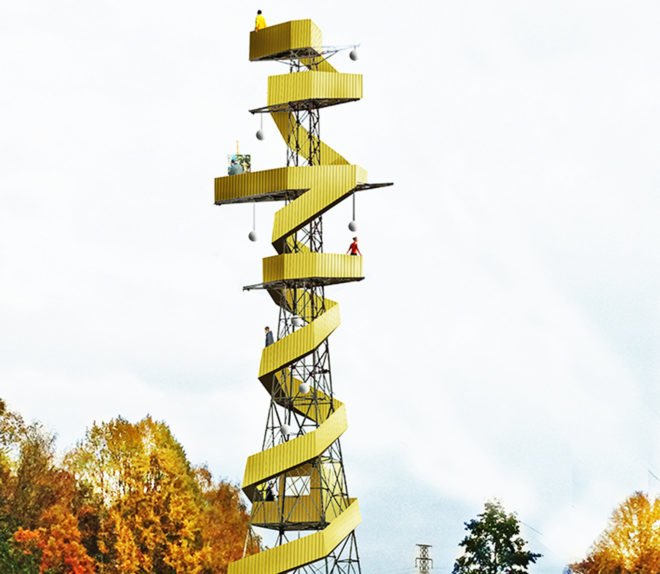 Anders Berensson Architects, stockholm, power towers, urban national park, Norra Djurgården, Swedish Royal Court