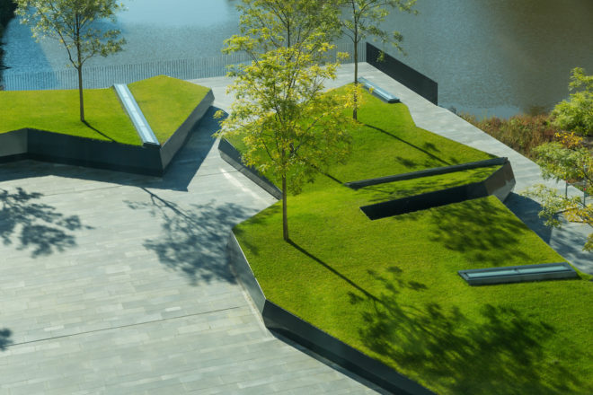 ASR Headquarters Renovation by Team V Architectuur, Team V Architectuur renovation, ASR headquarters Utrecht, ASR headquarters renovation, BREEAM Excellent office, BREEAM Excellent office building in the Netherlands