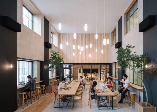 Airbnb Tokyo Office, Airbnb Tokyo Office design in Shinjuku, Airbnb interior office design, Airbnb Tokyo Office by Suppose Design Office