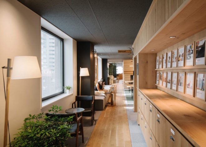 Airbnb Tokyo Office, Airbnb Tokyo Office design in Shinjuku, Airbnb interior office design, Airbnb Tokyo Office by Suppose Design Office