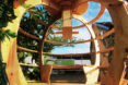Anders Berensson Architects, ABA, ABA Sweden, Apple Headquarters, Apple treehouse, treehouses, treehouse, plywood construction, plywood treehouse, laser cut plywood, tree house design, apple tree house, apple shaped house
