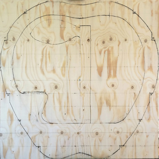 Anders Berensson Architects, ABA, ABA Sweden, Apple Headquarters, Apple treehouse, treehouses, treehouse, plywood construction, plywood treehouse, laser cut plywood, tree house design, apple tree house, apple shaped house