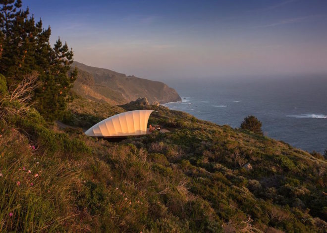 Autonomous Tent design, Autonomous Tent by Harry Gesner, glamping tent, glamping startup, portable glamping tent, solar-powered glamping, off-grid glamping