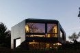 Casa Forest, Switzerland, forest residence, Basel, Daluz Gonzalez Architekten, green architecture, double-height space, natural light