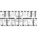Bazillion apartment, tiny apartment, Lithuania, YCL Studio, open-plan, terracotta, green interior, interior design, natural light