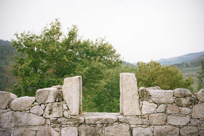 Brandao Costa Architects, renovated home, Melgaço, Portugal, stone house, rural house, modern interiors, Eames furniture
